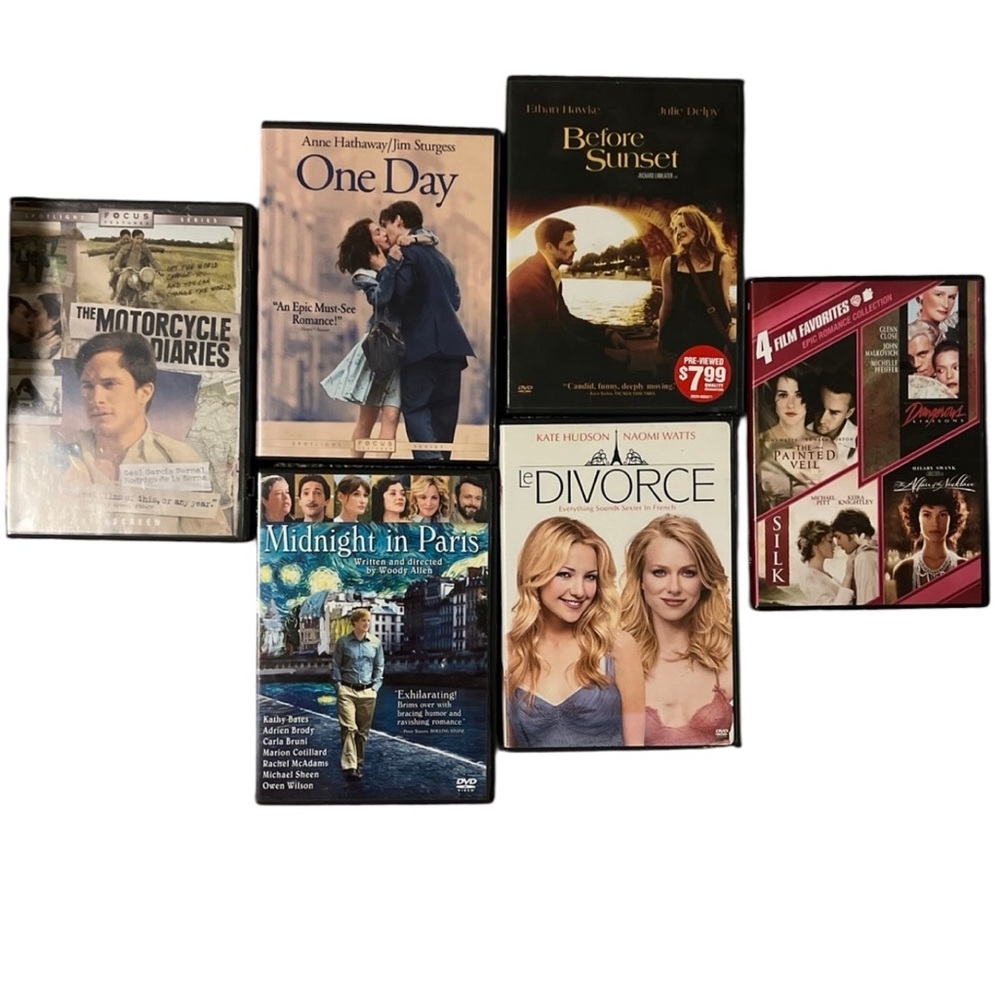 6 DVD and 10 films Romantic Movie Collection